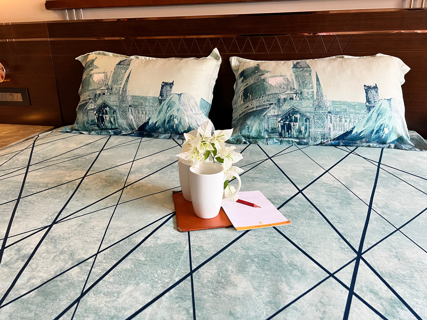 HOMINEST's Pure Cotton Bedsheet Set
